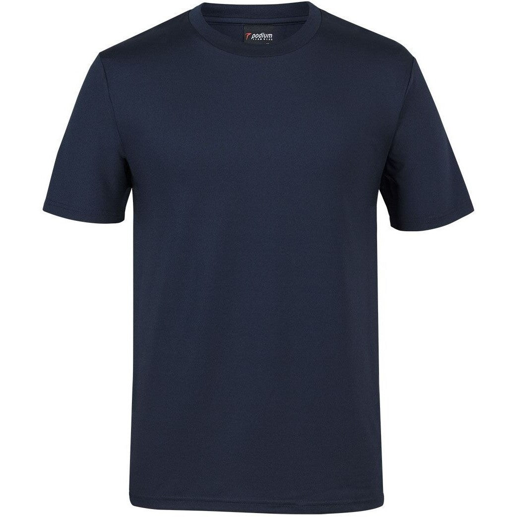 JB's Wear 7STT Stretch Tee - Front View | color:Navy|view:front