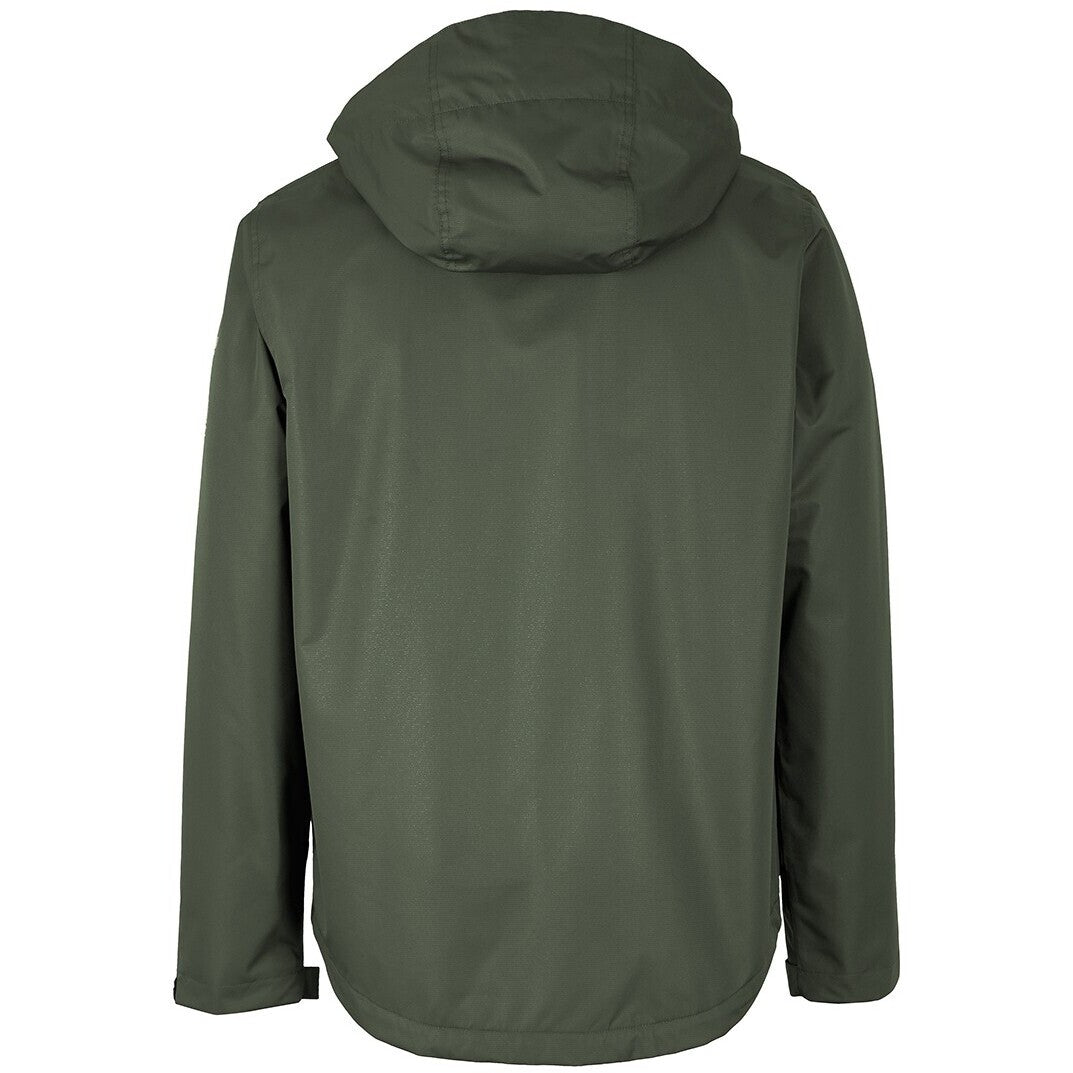 JB's Wear 3TEJ Tech Jacket - Back View | color:Army|view:back
