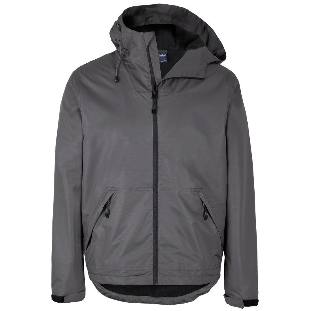 JB's Wear 3TEJ Tech Jacket - Front View | color:Charcoal|view:front