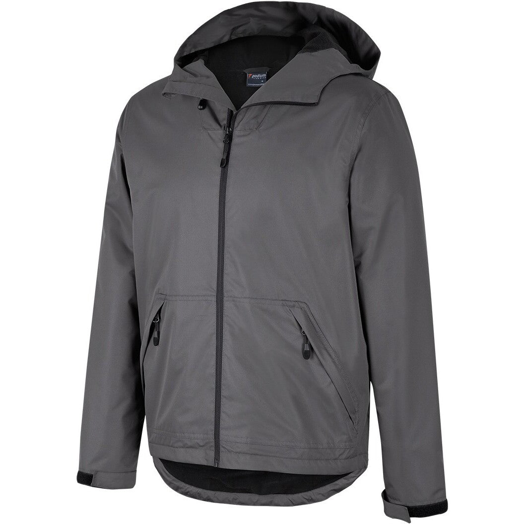 JB's Wear 3TEJ Tech Jacket - Side View | color:Charcoal|view:side