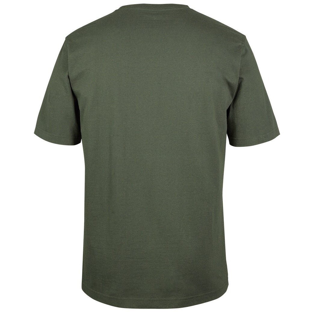 JB's Wear 1HT Tee - Back View | color:Army|view:back