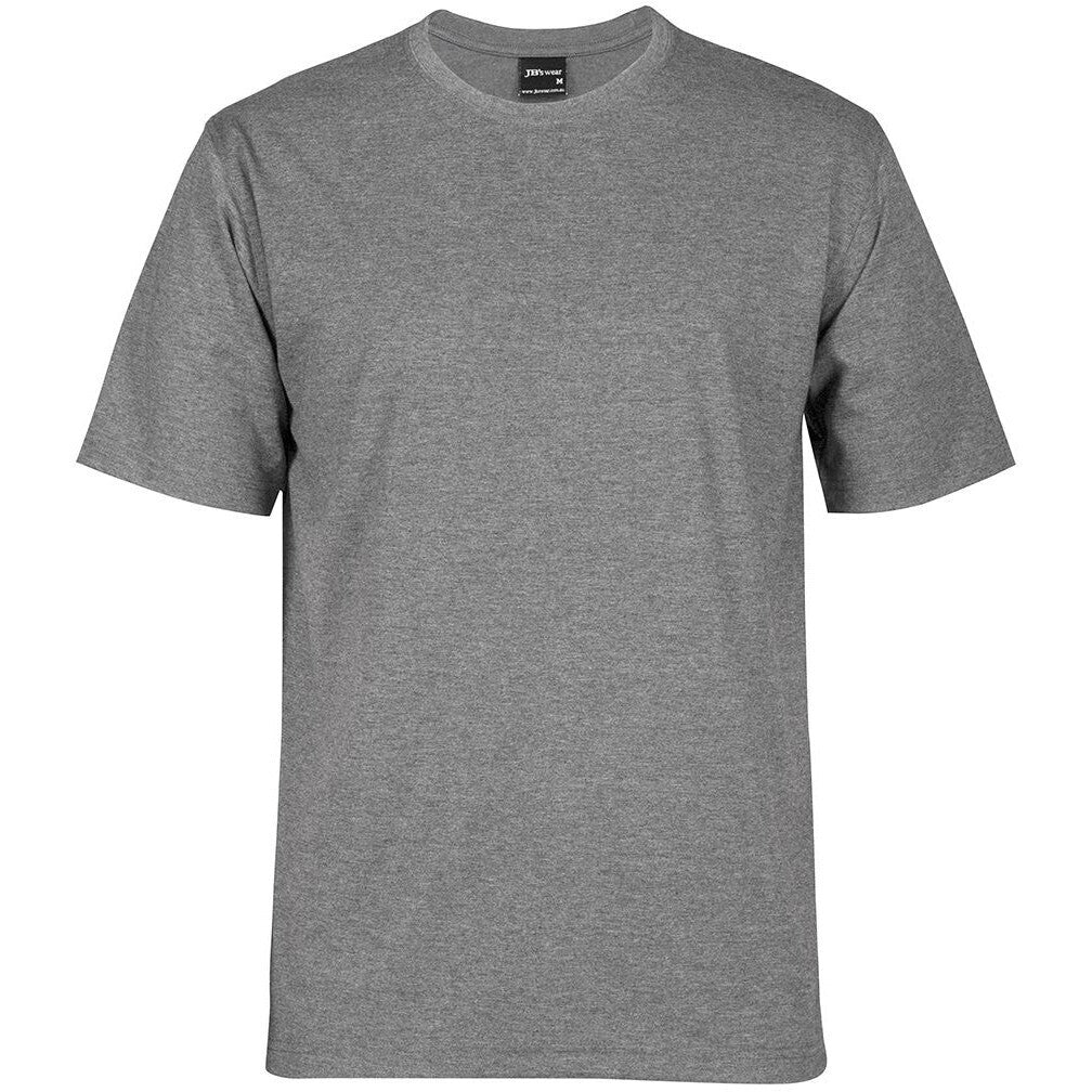JB's Wear 1HT Tee - Front View | color:Grey Marle|view:front