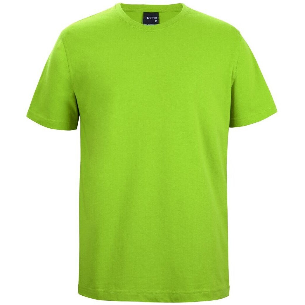 JB's Wear 1HT Tee - Front View | color:Lime|view:front