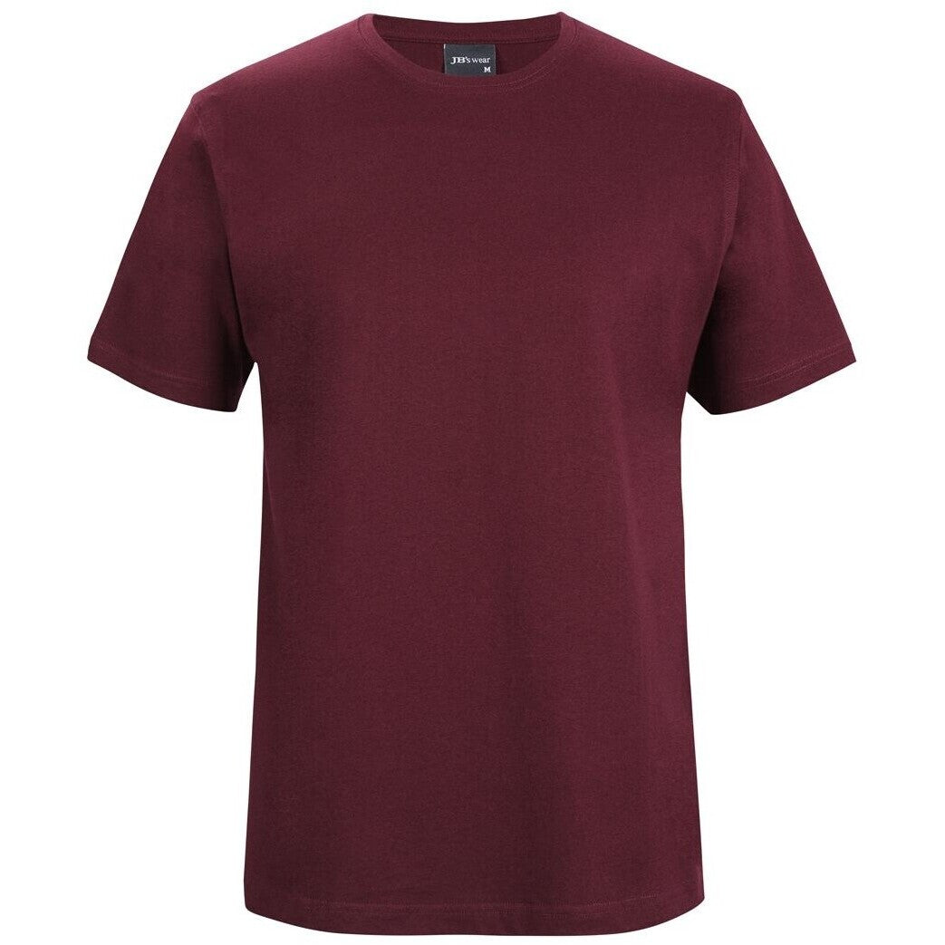 JB's Wear 1HT Tee - Front View | color:Maroon|view:front