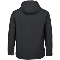 JB's Wear 3WSH Three Layer Hooded Softshell Jacket - Back View | color:Navy|view:back