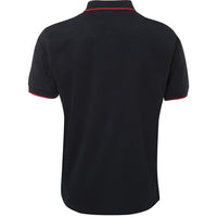 JB's Wear 2CT Tipping Polo - Back View | color:Navy/Red|view:back