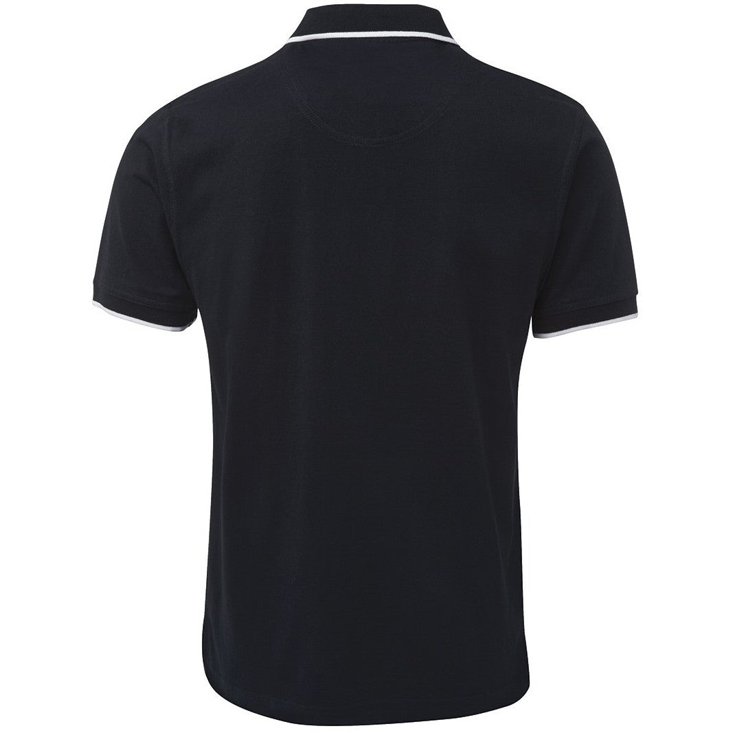JB's Wear 2CT Tipping Polo - Back View | color:Navy/White|view:back