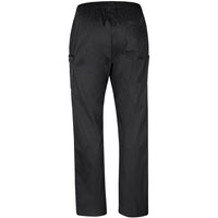 JB's Wear 4SPP Unisex Premium Scrub Cargo Pant - Back View | color:Black|view:back