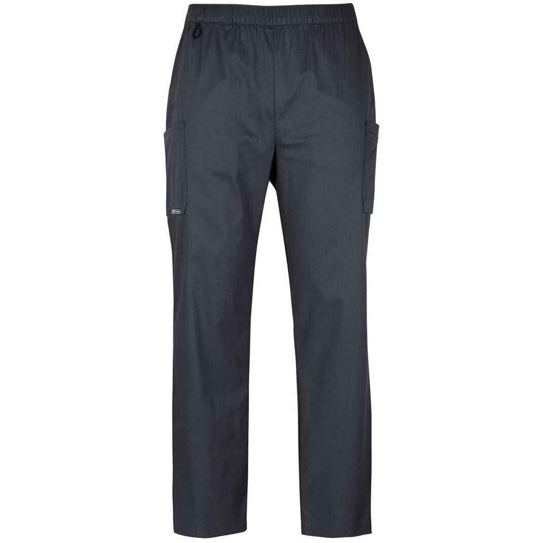 JB's Wear 4SPP Unisex Premium Scrub Cargo Pant - Front View | color:Charcoal|view:front