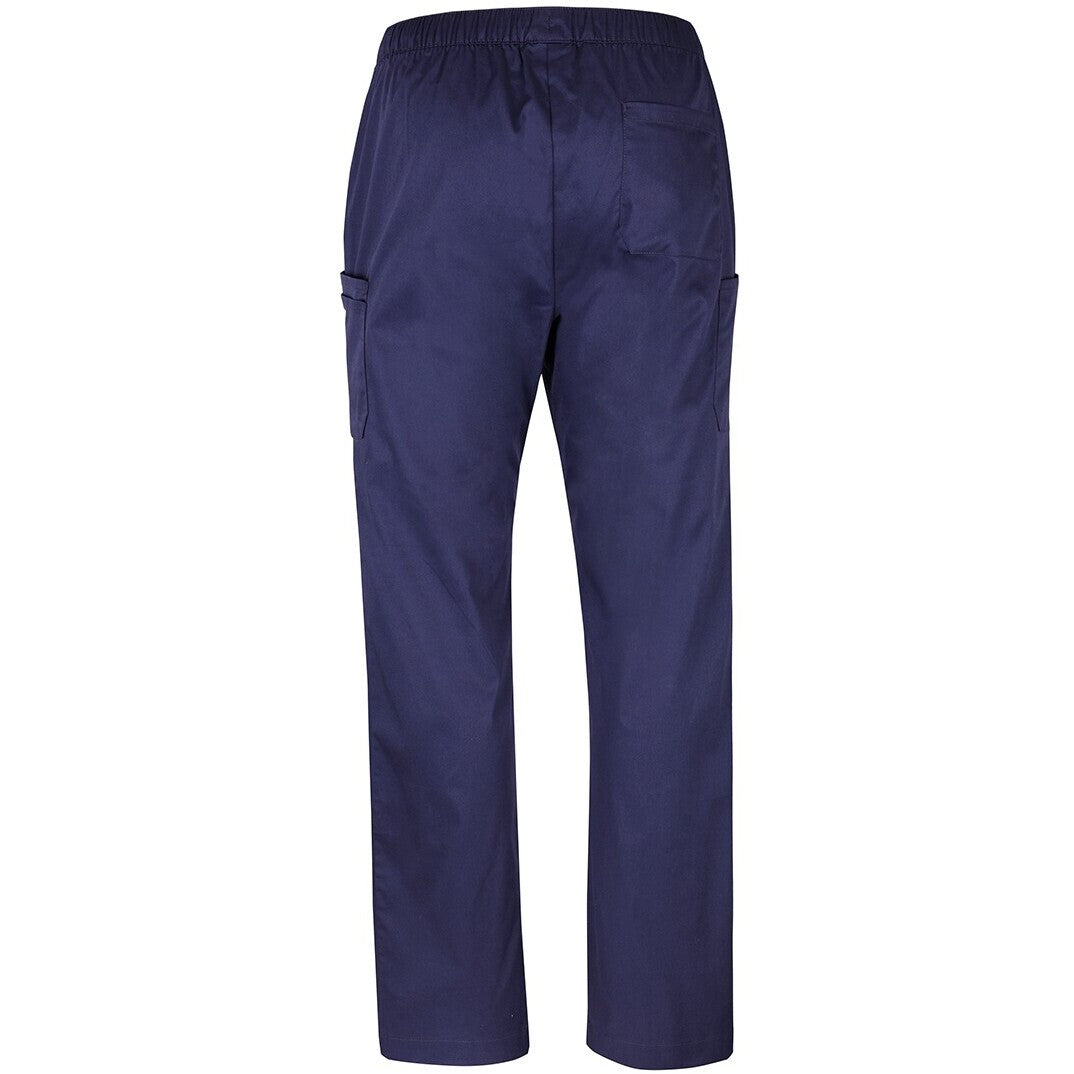 JB's Wear 4SPP Unisex Premium Scrub Cargo Pant - Back View | color:Deep Cobalt|view:back