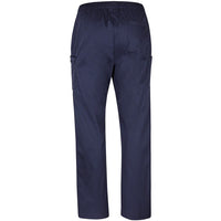JB's Wear 4SPP Unisex Premium Scrub Cargo Pant - Back View | color:Navy|view:back