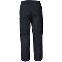 JB's Wear 4SRP Unisex Scrubs Pant - Back View | color:Black|view:back