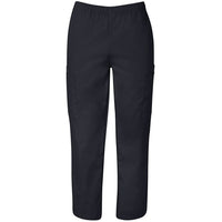 JB's Wear 4SRP Unisex Scrubs Pant - Front View | color:Black|view:front