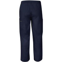 JB's Wear 4SRP Unisex Scrubs Pant - Back View | color:Navy|view:back