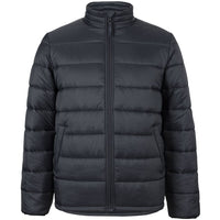 JB's Wear 3AHN Urban Puffer Jacket - Front View | color:Black|view:front