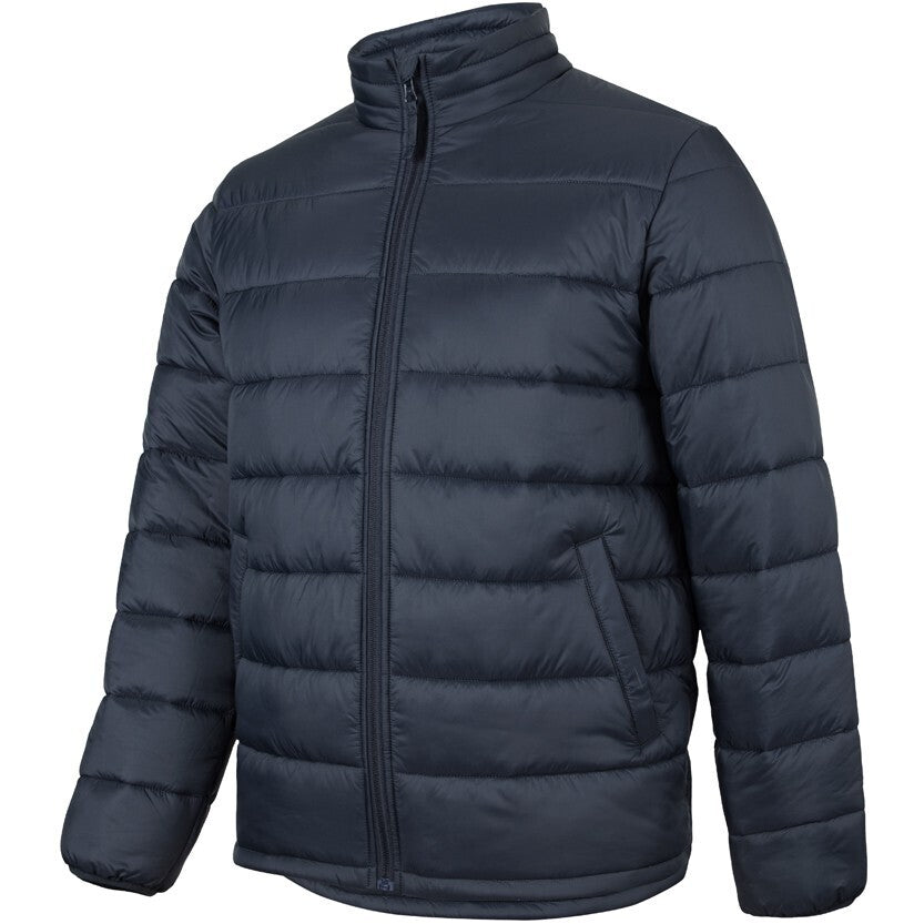 JB's Wear 3AHN Urban Puffer Jacket - Side View | color:Navy|view:side