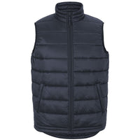 JB's Wear 3AHW Urban Puffer Vest - Front View | color:Navy|view:front