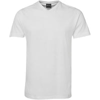 JB's Wear 1VT V-Neck Tee - Front View | color:White|view:front