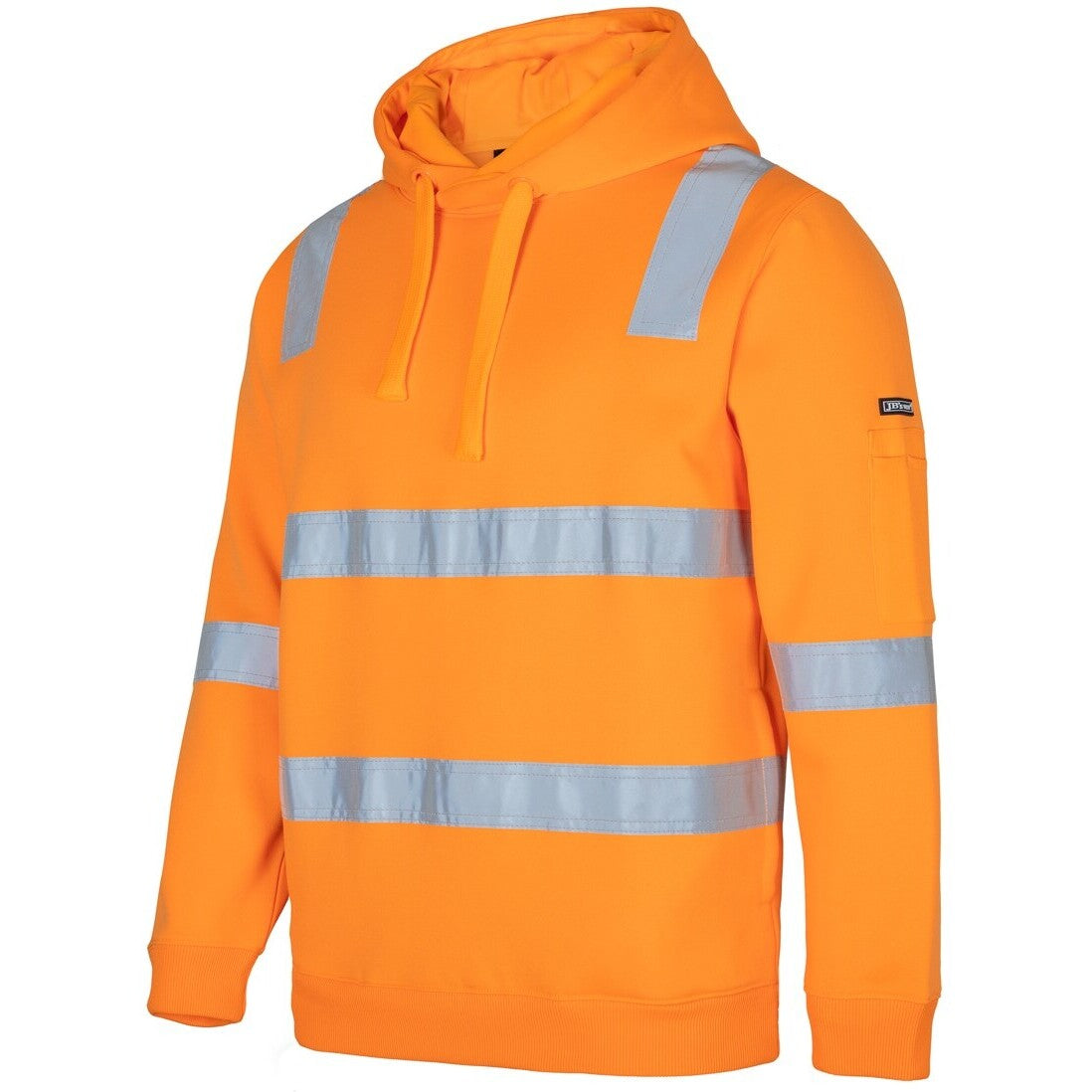 JB's Wear 6DAVH VIC Rail (D+N) Hoodie - Side View | color:Orange|view:side