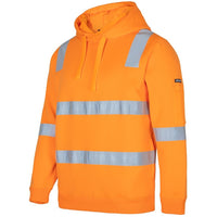 JB's Wear 6DAVH VIC Rail (D+N) Hoodie - Side View | color:Orange|view:side