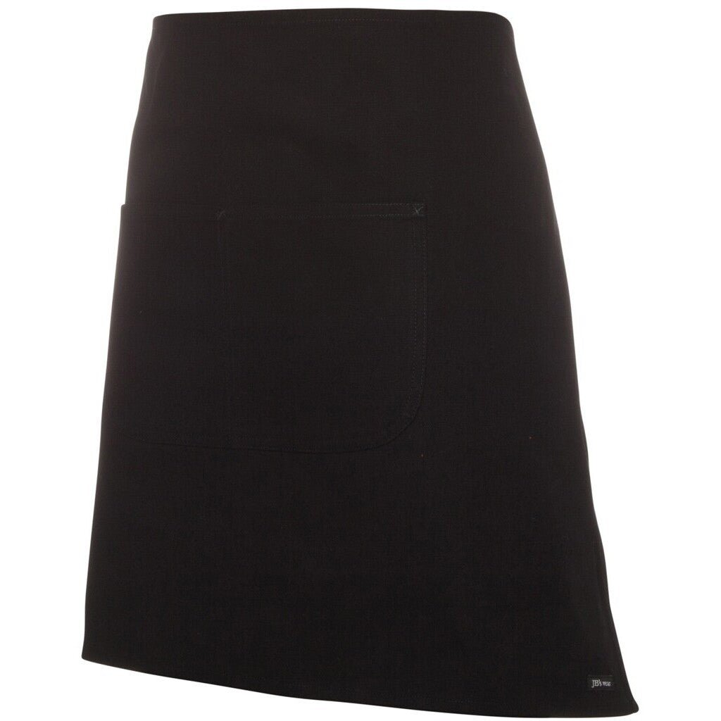 JB's Wear 5ACW Waist Canvas Apron (Including Strap) - Side View | color:Black|view:side