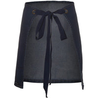 JB's Wear 5ADW Waist Denim Apron (Including Strap) - Back View | color:Navy|view:back
