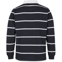 JB's Wear 3RYD Yarn Dyed Rugby - Back View | color:Black/White|view:back